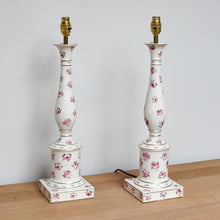 *RESERVED* A Pair of Vaughan Designs - Baluster Lamps