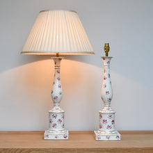 *RESERVED* A Pair of Vaughan Designs - Baluster Lamps
