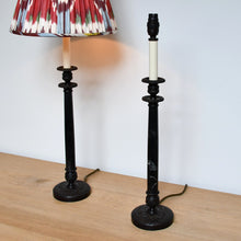 A Pair of Vintage - Marble Candlestick Lamps