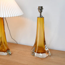 A Pair of Porta Romana - Glass Lamps