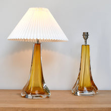 A Pair of Porta Romana - Glass Lamps