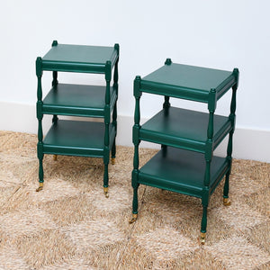 A Pair of Vintage Etagere - Side Tables
