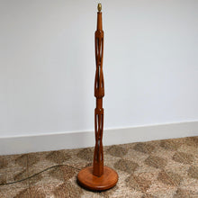 Mid 20th Century - Oak Standard Lamp