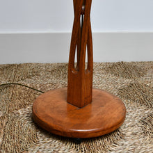 Mid 20th Century - Oak Standard Lamp