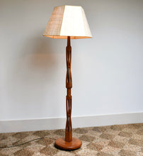 Mid 20th Century - Oak Standard Lamp