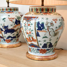 A Pair of Vaughan Designs - Ming Vase Lamps