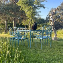Mid Century - Faux Bamboo Garden Set