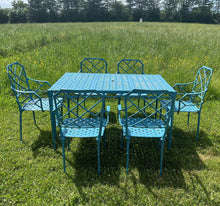 Mid Century - Faux Bamboo Garden Set