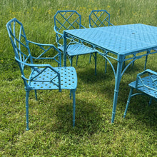 Mid Century - Faux Bamboo Garden Set