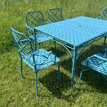 Mid Century - Faux Bamboo Garden Set