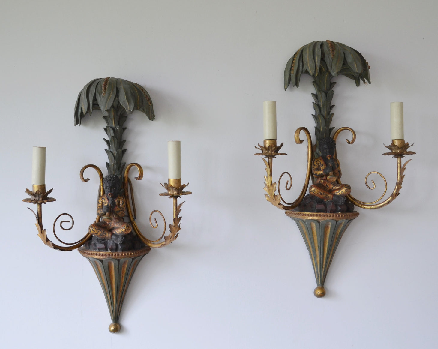 A Pair of Venetian Wall Lights