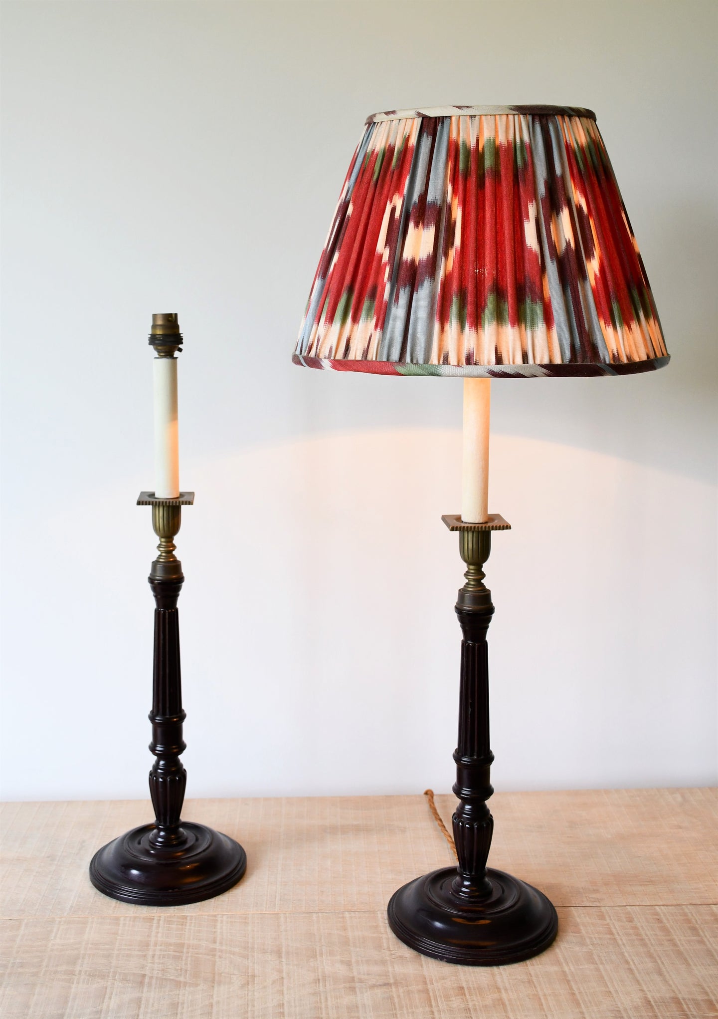 A Pair of Vaughan Designs - Chilworth Candlestick Lamps
