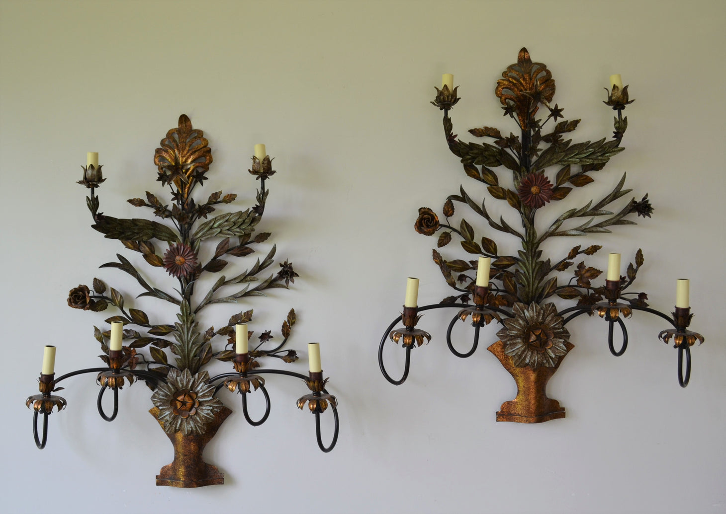 A Pair of Vintage Italian Wall Lights