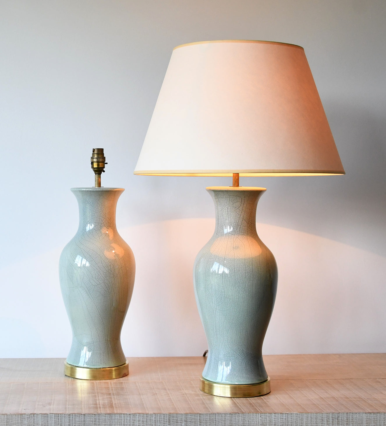 A Pair of Oriental Style - Table Lamps