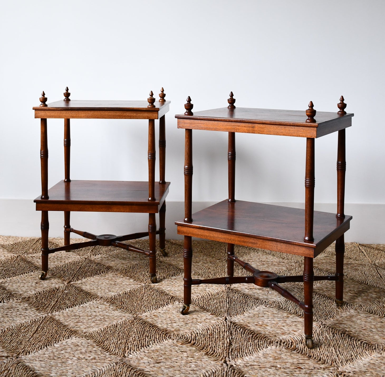 A Smart Pair of Vintage - Side Tables