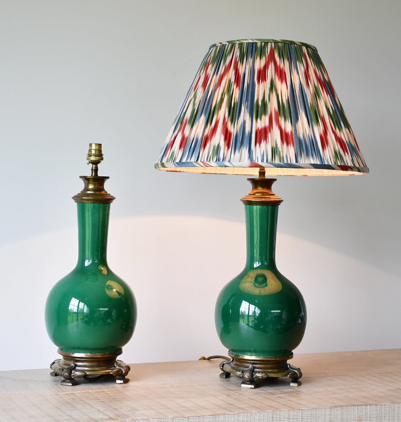 A Pair of Bella Figura - Jasmine Table Lamps
