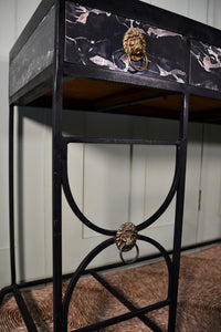 Unusual Mid 20th Century - Iron Console Table
