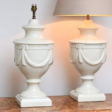 A Pair of Vaughan Designs - Urn Table Lamps