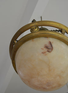Early 20th Century - Alabaster Plafonnier