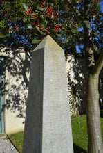 Late 20th Century Garden Obelisk on Stand