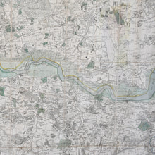William Faden - Country Round London Map, Dated 1802