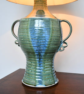 Attractive Irish Pottery - Table Lamp