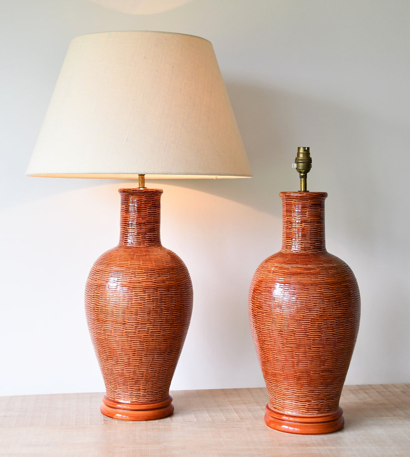 A Pair of Mid 20th Century - Italian Table Lamps
