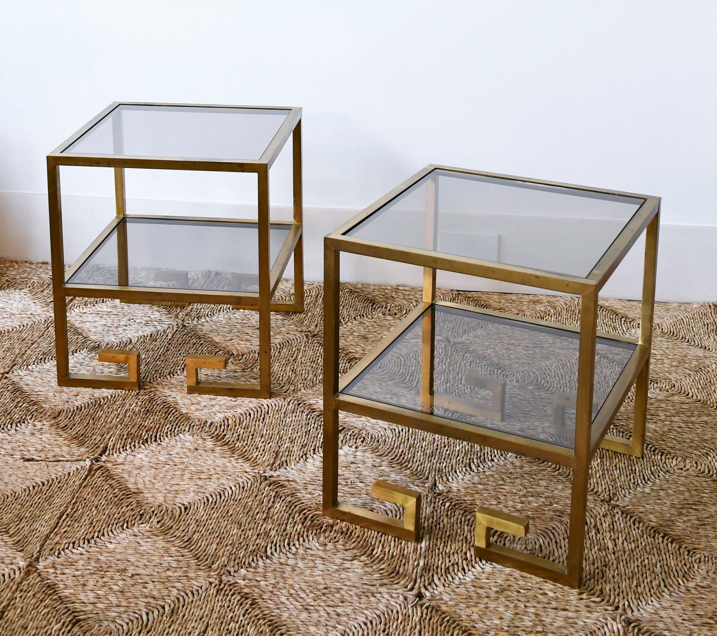A Pair of Italian - 1970s Side Tables
