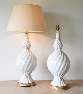 A Pair of Mid 20th Century Casa Pupo Style - Table Lamps