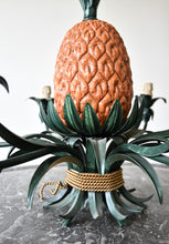 Vintage French - Tole Pineapple Chandelier