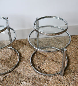 A Pair of Vintage - Coffee/Side Tables