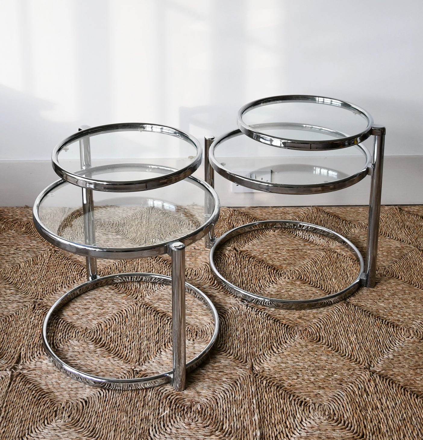 A Pair of Vintage - Coffee/Side Tables