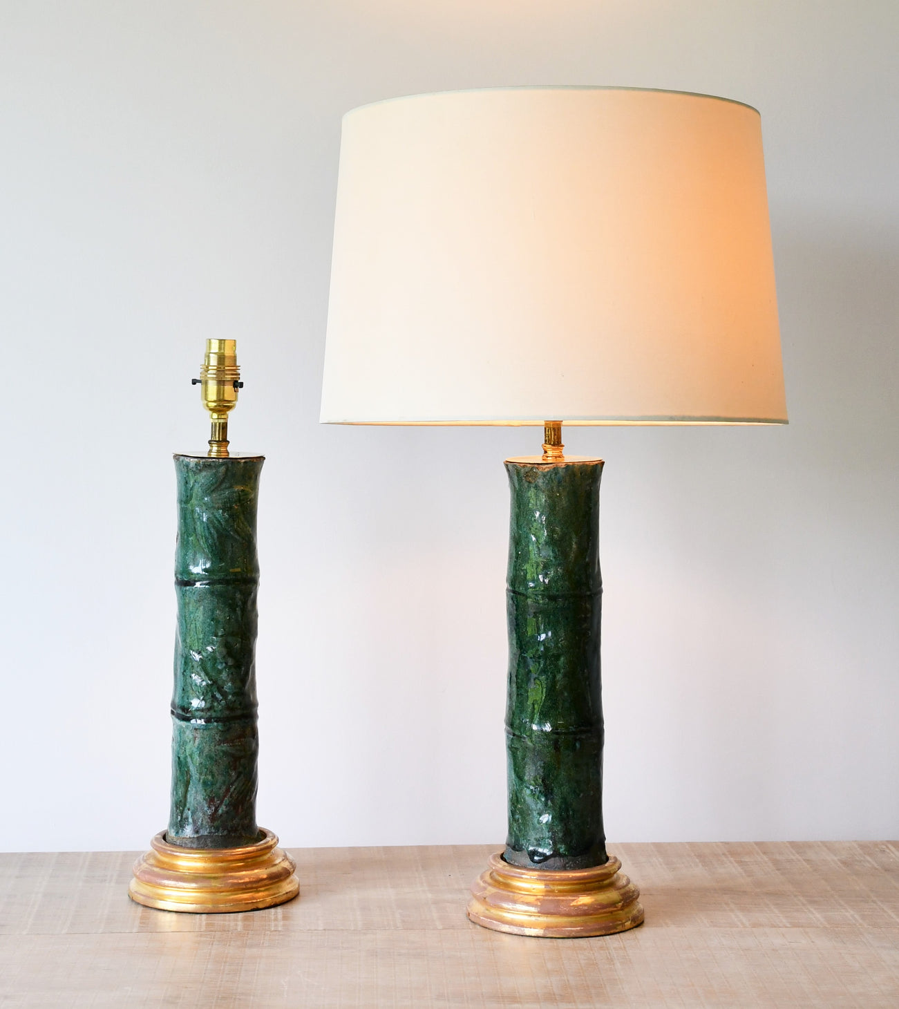 A Pair of Early 20th Century - Chinese Table Lamps