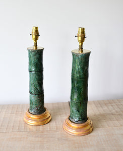 A Pair of Early 20th Century - Chinese Table Lamps