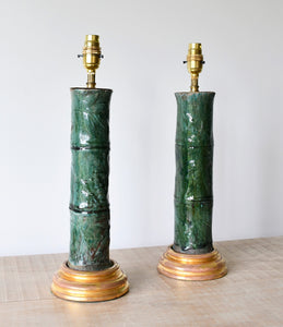 A Pair of Early 20th Century - Chinese Table Lamps