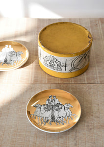 Six - Roman Chariot Coasters by Fornasetti