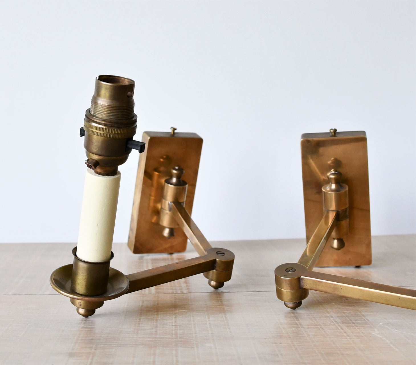 A Pair of Besselink & Jones - Glover Wall Lights.