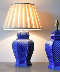 A Pair of Vintage - Oriental Style - Table Lamps