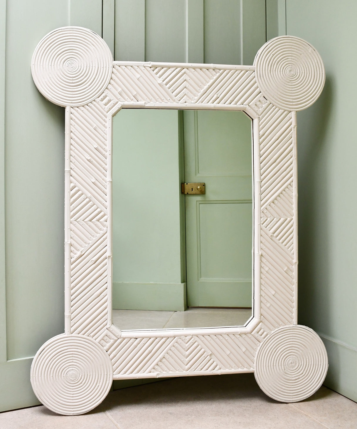 Rare Italian Mirror by Arpex, Circa 1970s