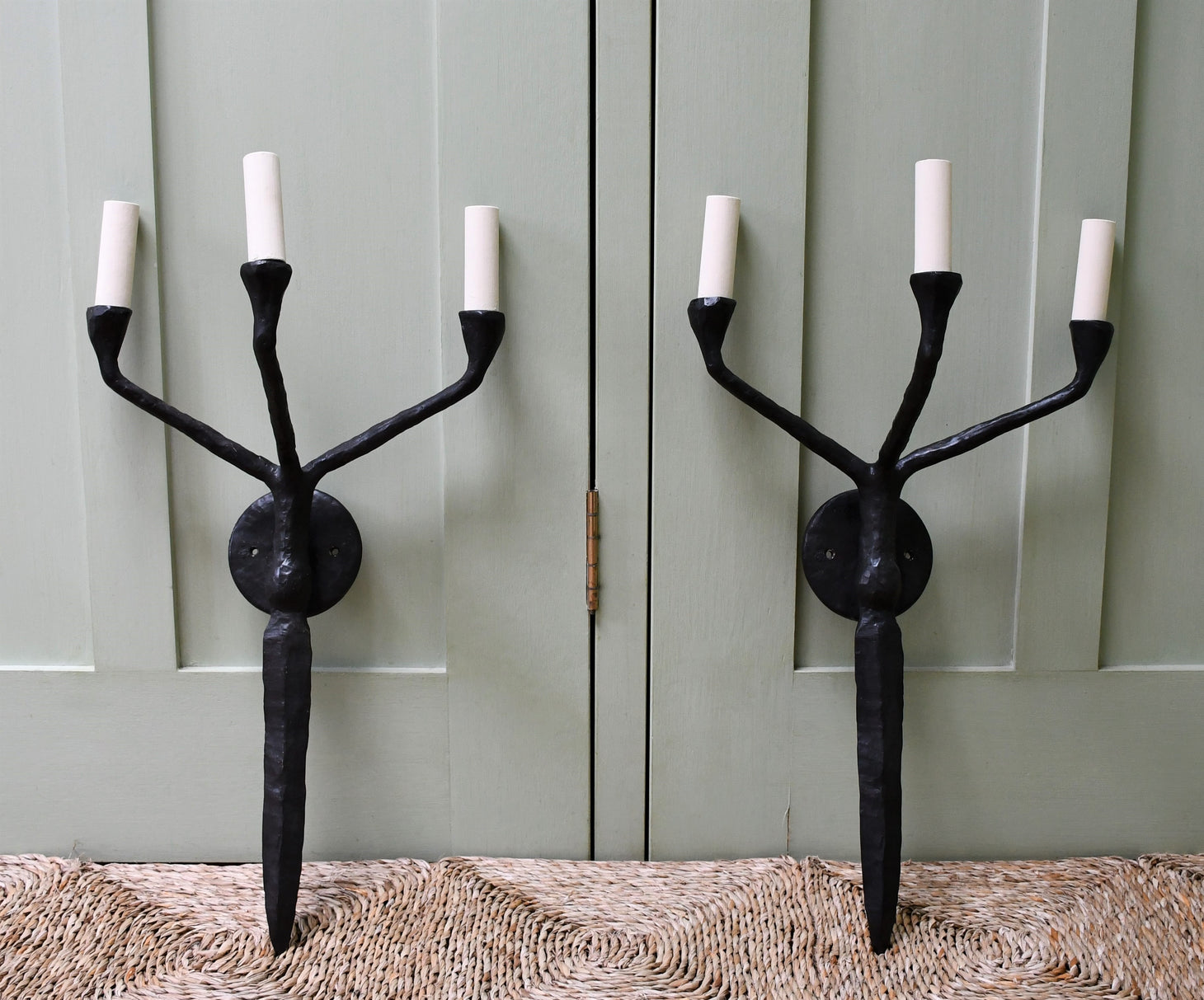 A Pair of Vaughan Designs - Pugio Wall Lights