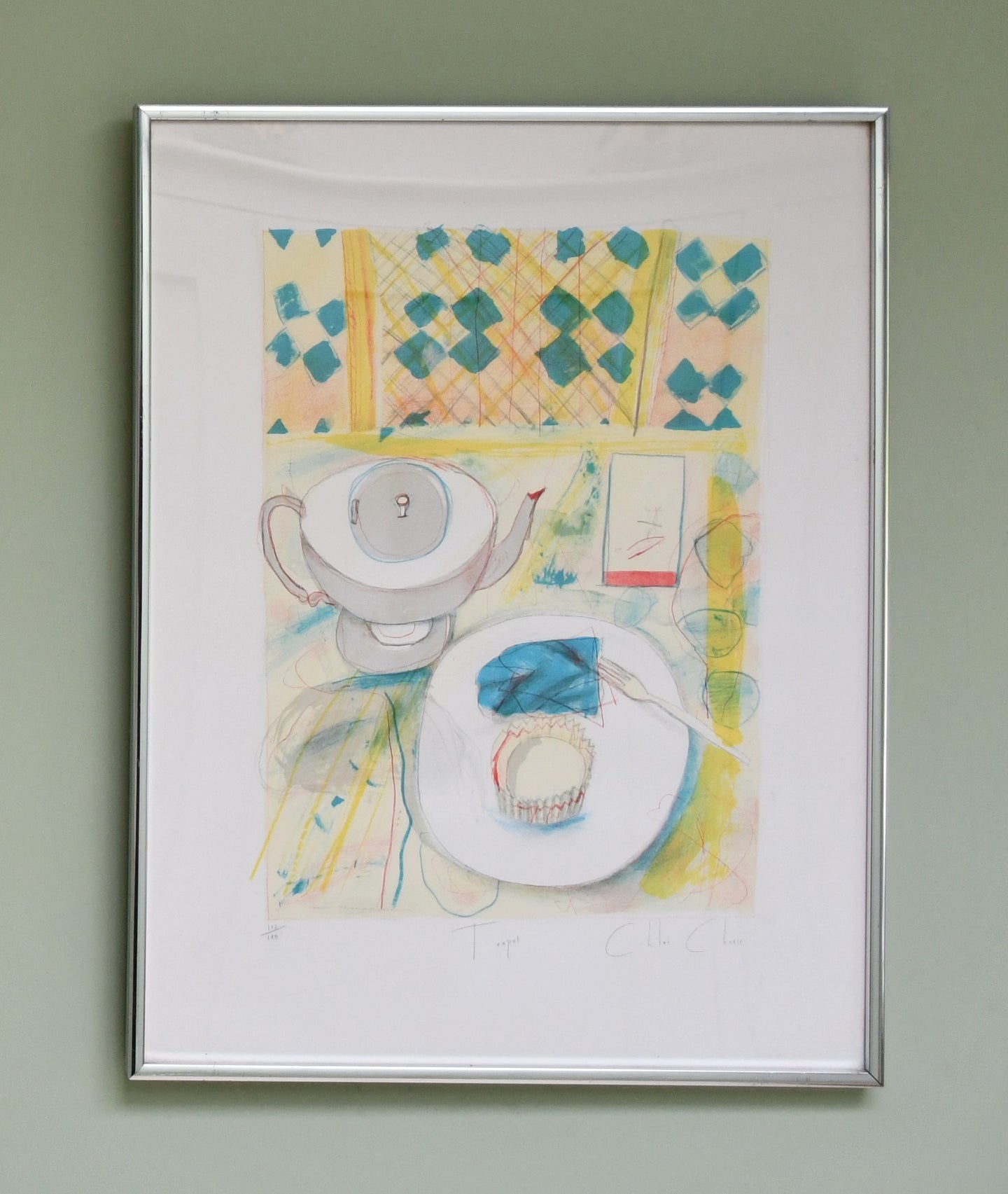 British Artist Chloe Cheese - Signed Lithograph
