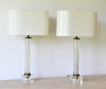 A Pair of Art Deco - Table Lamps & Shades