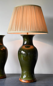 A Pair of Vintage Chinese Style - Table Lamps