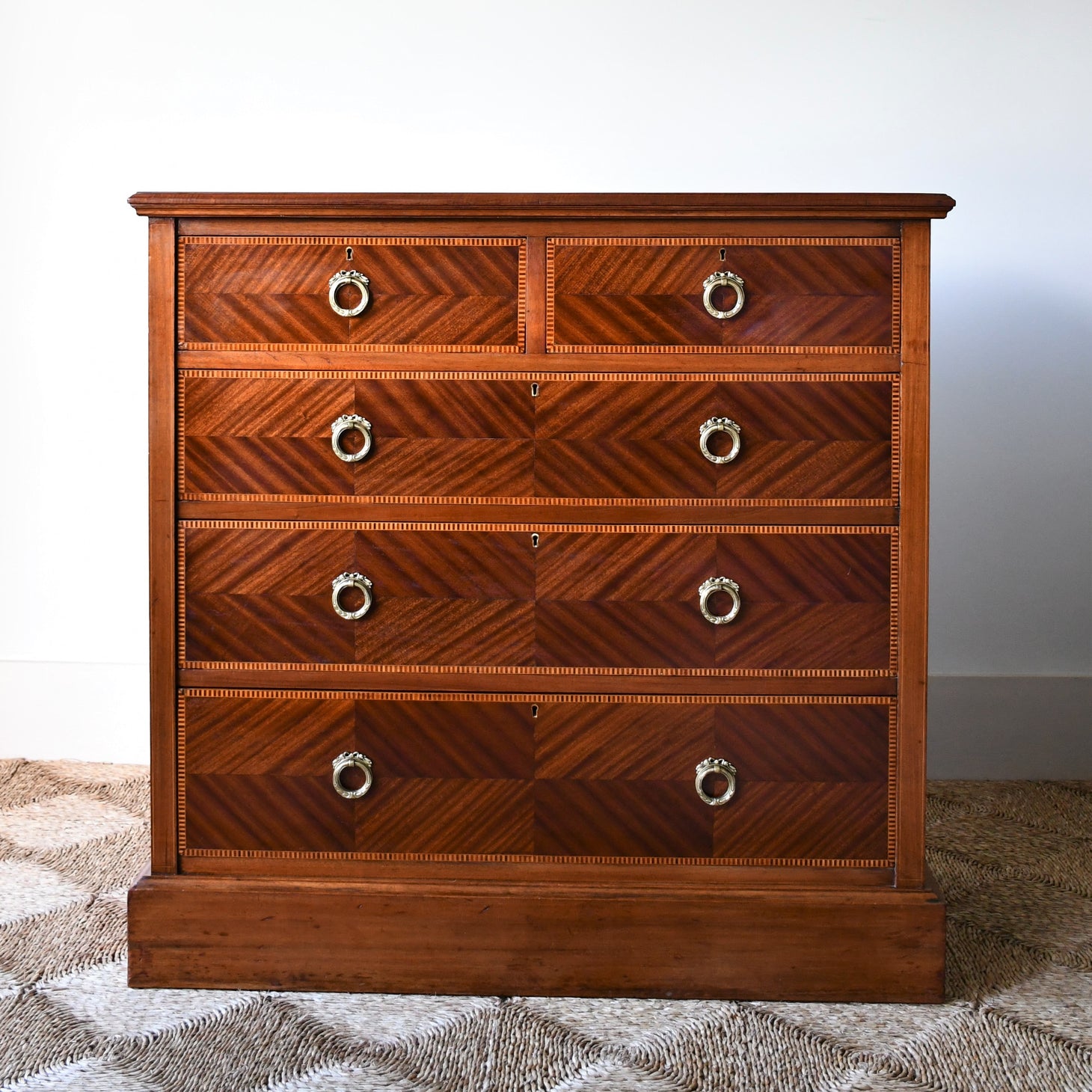 Late 19 Century - French Walnut Chest of Drawers