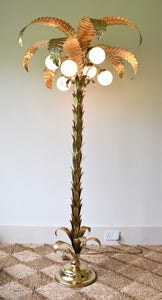 Vintage Italian - Palm Tree Floor Lamp
