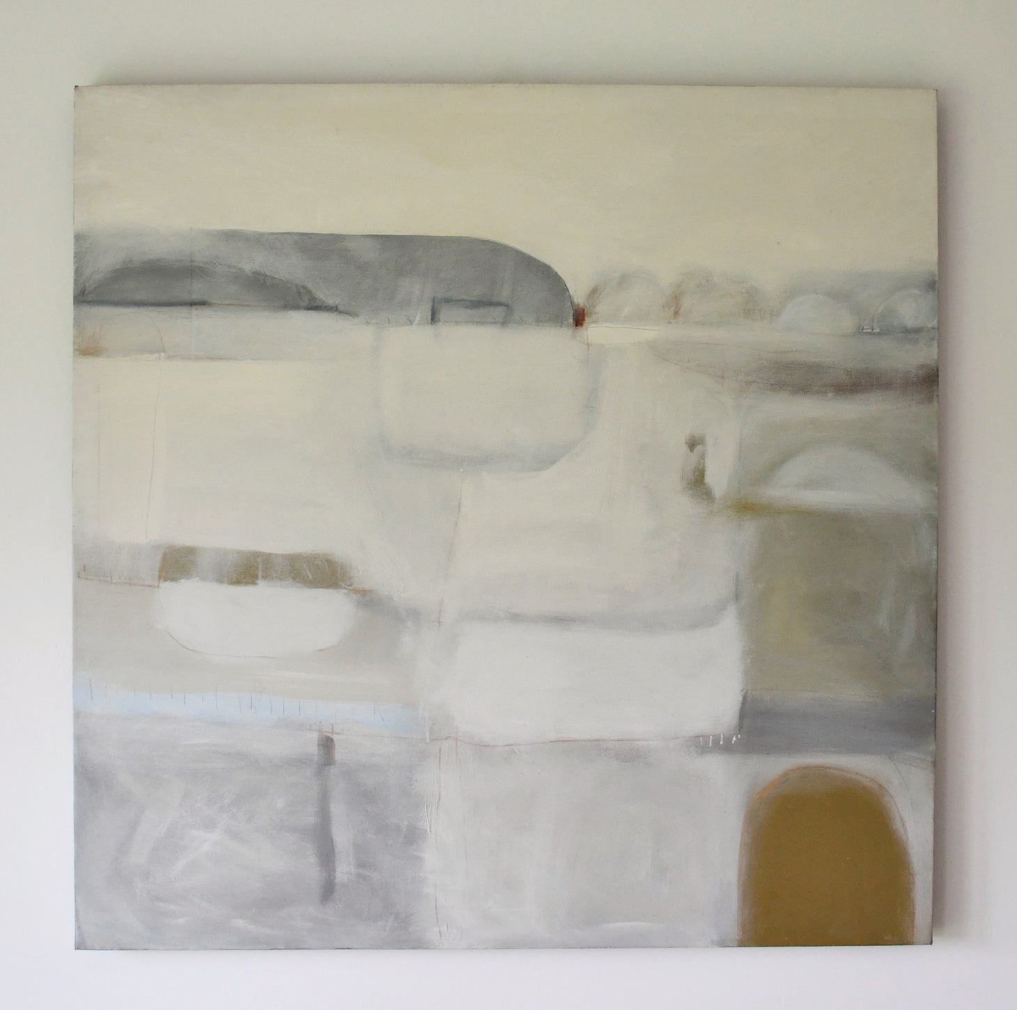 Large Abstract Painting by Mark Johnston