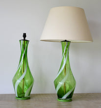 A Pair of Murano - Italian Table Lamps