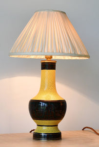 A Pair of Vintage Chinese Cloisonne  - Table Lamps