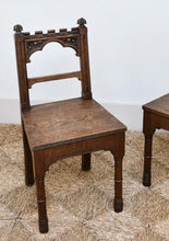A Pair of 19th Century - Gothic Hall Chairs