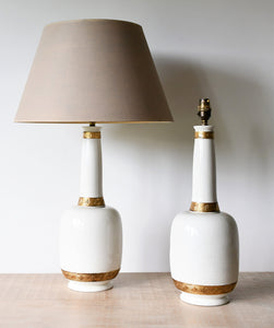A Pair of Vintage Italian - Table Lamps